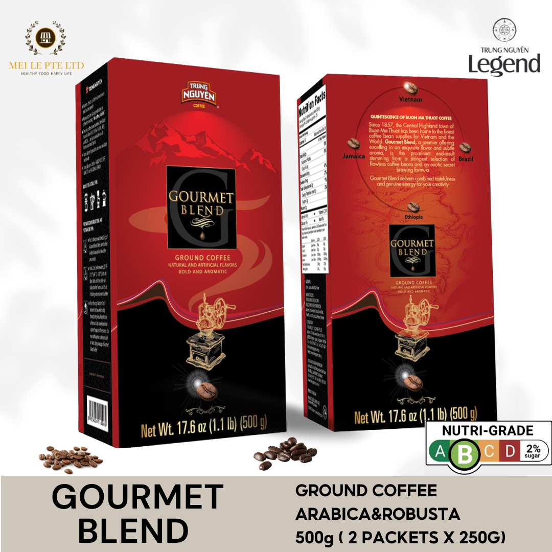 GOURMET BLEND - BOX 500GR VIETNAM PACKAGING