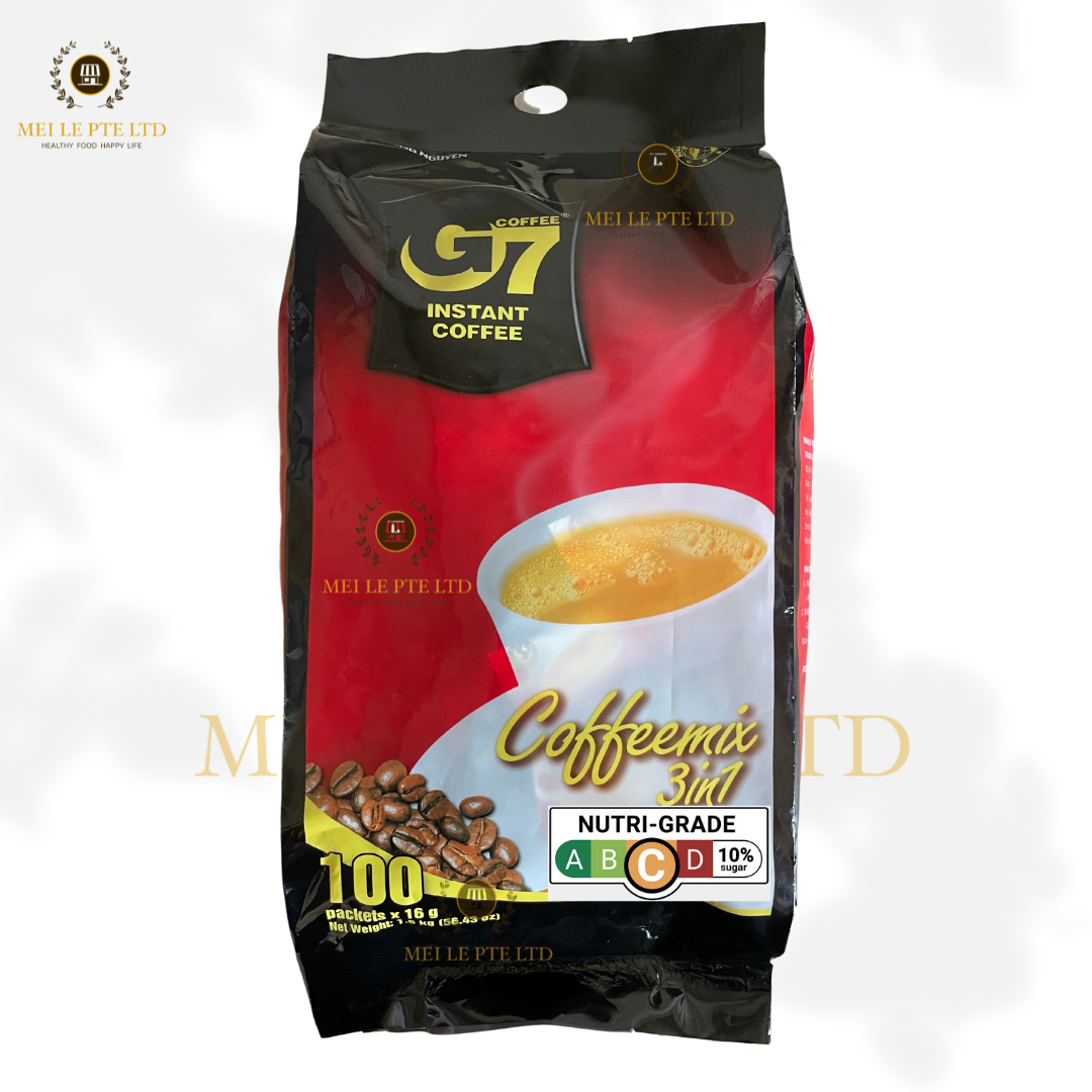 G7 3IN1 INSTANT COFFEE - BAG 100 STICKS (E/E)