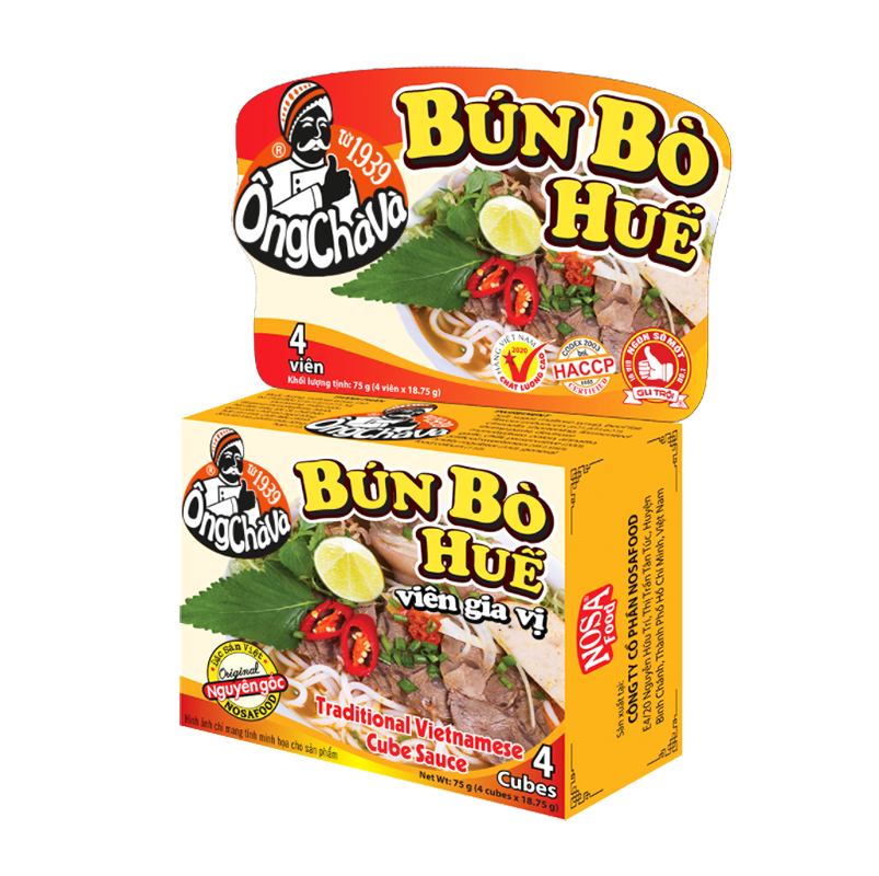 VIEN NAU BUN BO - SEASONING CUBE "BUN BO" FLAVOUR