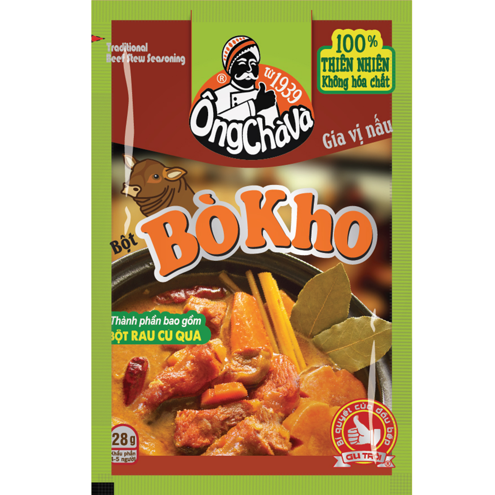 GOI GIA VI NAU BO KHO - SEASONING POWDER "BO KHO" FLAVOUR